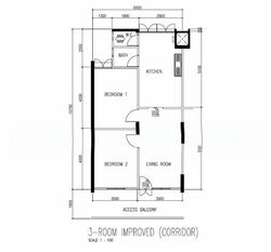 Blk 264 Waterloo Street (Central Area), HDB 3 Rooms #554095001